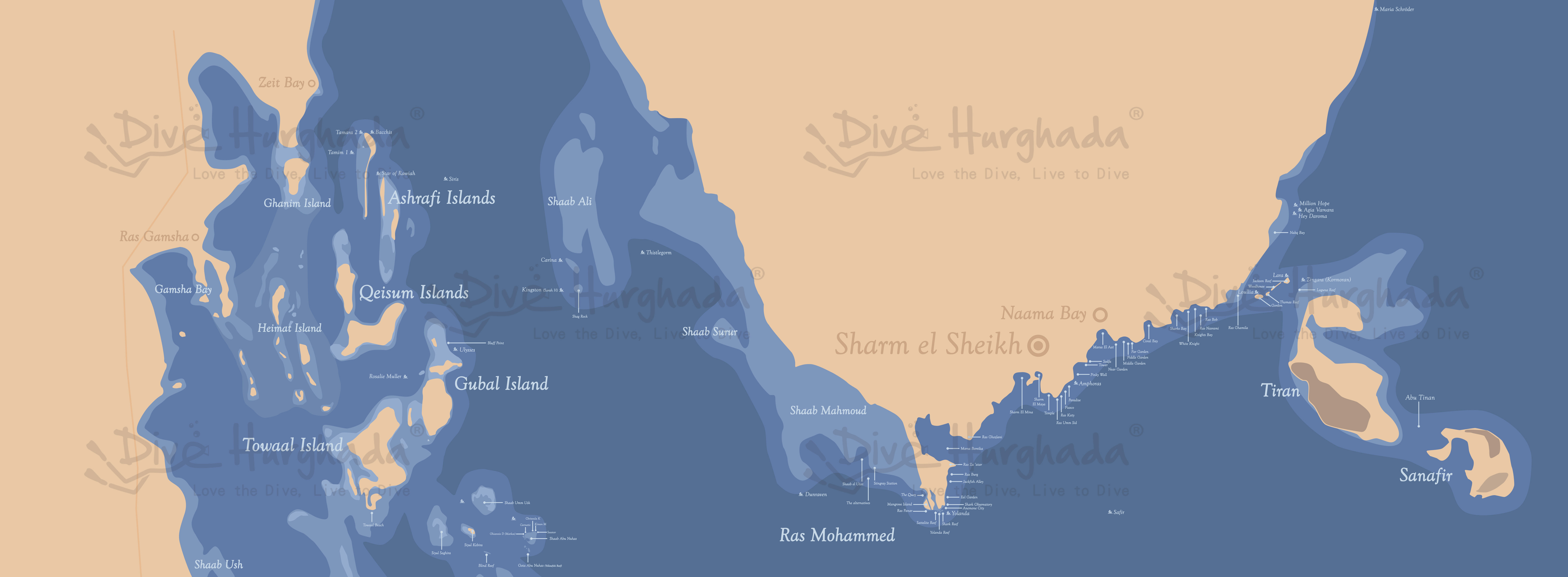 Sharm El Sheikh Divesites and wrecks