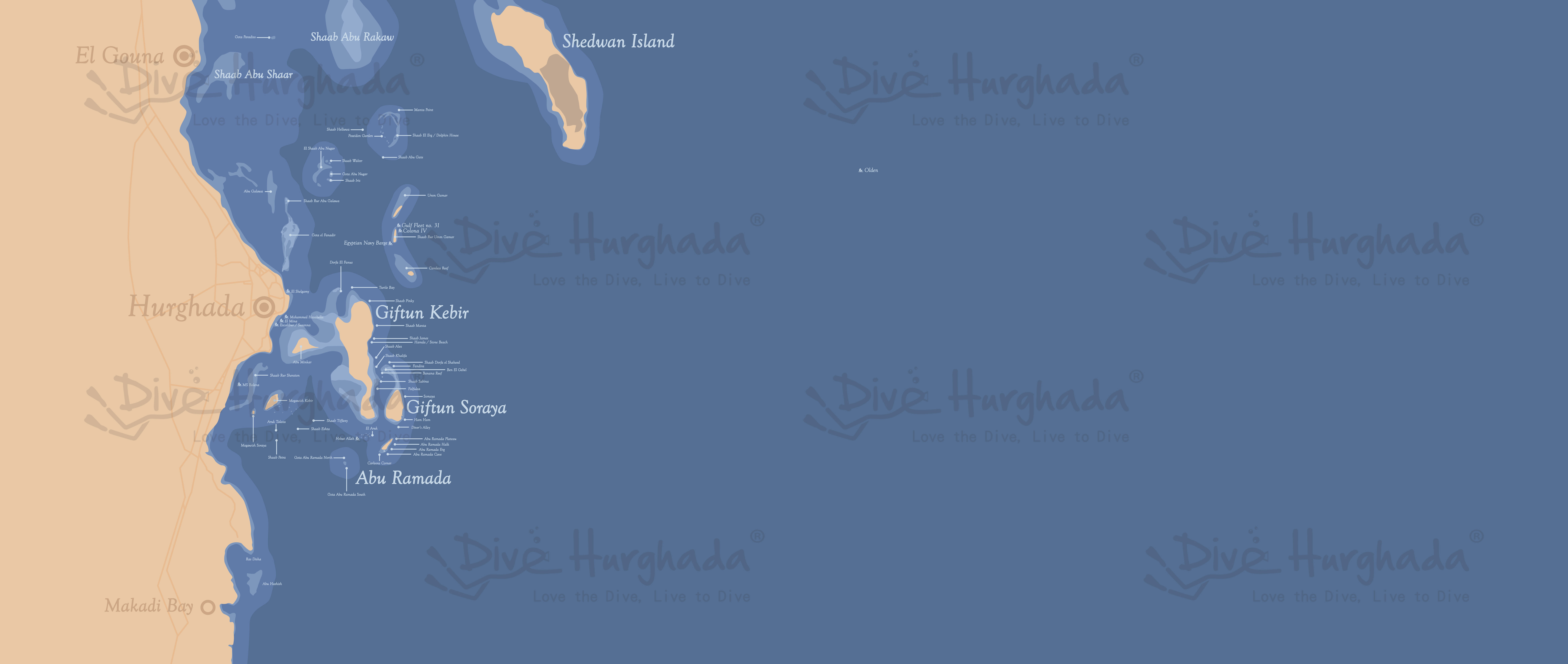Hurghada Divesites and wrecks